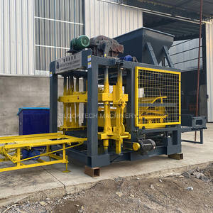 <span class=keywords><strong>Lin</strong></span> yi fuda-máquina de fabricación de bloques de hormigón, máquina automática hueca de cemento, qt4-25, chb 6 - Product Image 3