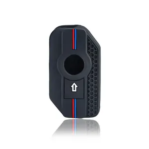 Funda de silicona para llave remota, llavero, carcasa protectora para <span class=keywords><strong>BMW</strong></span> K <span class=keywords><strong>1600</strong></span> B <span class=keywords><strong>GT</strong></span> GTL R 1250 GS Adventure S1000 R XR <span class=keywords><strong>2021</strong></span> 2022 - Product Image 2