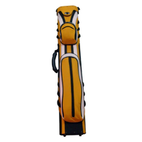 Cuir PU coloré de qualité supérieure 2B4S Design de style spécial 1/2 Sac de caisse de queue de billard 6 trous