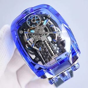 Reloj de pulsera para hombre con movimiento automático, de alta calidad, con caja de cristal de zafiro, ultraligero y ultrafino, el más vendido. - Product Image 1