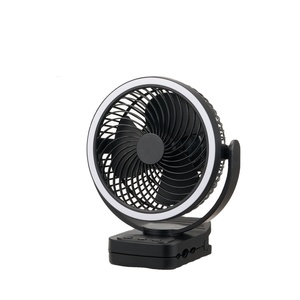 2 in1 chức năng 5V 2A 5W 7 inch USB có thể sạc lại xách tay mini điện máy tính để bàn boong bảng đứng Clip fan hâm mộ với Li-on Pin - Product Image 1