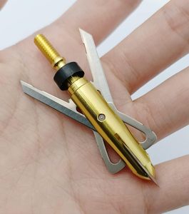 Pontas de Caça Expansíveis de Alta Penetração para Caça de Alces, 2.5 Polegadas, 100Gr, Ouro 7075+ Aço Inoxidável Mecânico - Product Image 5