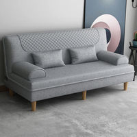 Canapé-lit pliant multifonctionnel pour salon, lit de sieste, canapé paresseux rétractable pour petite famille avec matelas