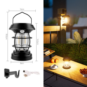 New <span class=keywords><strong>Dimmer</strong></span> ngoài trời năng lượng mặt trời dẫn cắm trại đèn lồng cho khu vườn - Product Image 5
