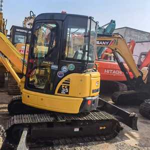 Excavadora Usada Komatsu PC35 MR2 de 3.5 Toneladas, Modelo Popular Japonés en Buen Estado, PC 35MR 40MR 50MR 55MR PC56 PC60 PC70 en Stock - Product Image 2