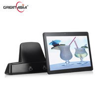 Tablette magnétique avec base de chargement sans fil et machine de commande du fabricant pour caisse enregistreuse POS