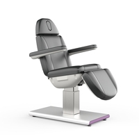 Chaise d'examen médicale SPA avec repose-pieds, cadre en métal durable, confort électrique réglable en hauteur, pour la chambre à coucher, Mt Cantara