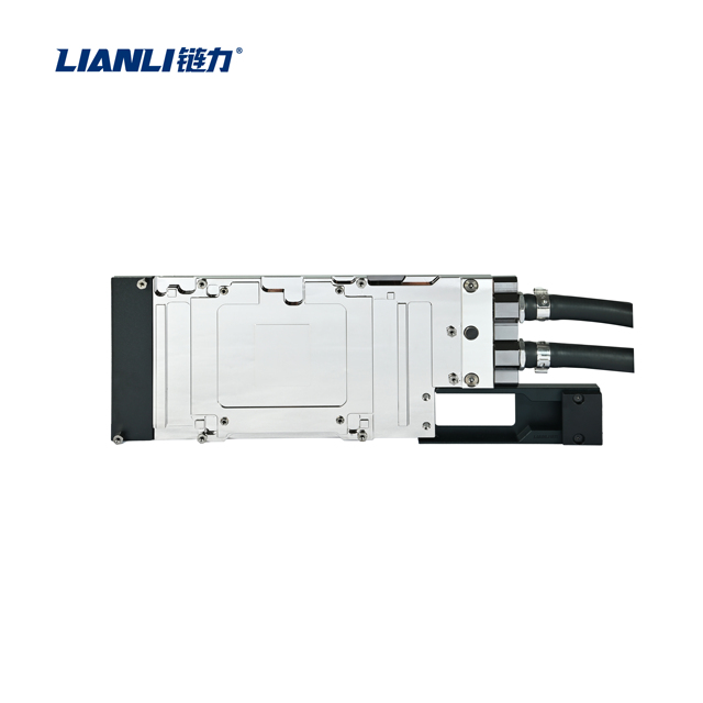 GPU Water Cooling Block with Backplate, Full-Cover Liquid Cold Plate for High Power Server GPUs