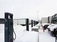 Solution de charge fractionnée INJET 480-1920kW DC OCPP2.0.1 pour flotte avec mises à jour logicielles à distance, haute capacité de charge, refroidissement air/liquide