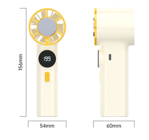 Aire Acondicionado Portátil USB Tipo C de Alta Velocidad, Ventilador con Batería a Precio Competitivo, Diseño sin Aspas, Alimentado por Batería - Product Image 3