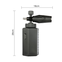 Nouvelle Lance de Lavage Haute Pression SPS avec Connecteur Rapide pour Voiture, Canon à Mousse et Shampoing