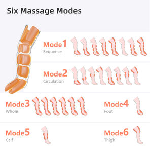 Health pal Massa ggiatore per le Gambe benutzer definierte schnur lose System Muskel Luft kompressor Recovery Pump Stiefel Bein massage gerät für die Genesung - Product Image 2