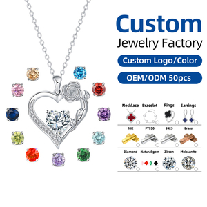 Collana con 12 Pietre Portafortuna a Forma di Cuore con Rosa, <span class=keywords><strong>Regalo</strong></span> all'Ingrosso per Moglie, <span class=keywords><strong>Fidanzata</strong></span>, Mamma, Figlia, <span class=keywords><strong>Anniversario</strong></span>, Compleanno, per Donne - Product Image 1