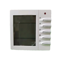 Thermostat numérique intelligent pour le refroidissement et le chauffage, ventilateur de climatisation centrale, réglage de la température, LCD