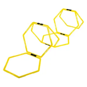 定制标志足球足球豆袋锥敏捷六角速度运动敏捷环户外训练
