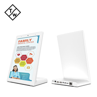 TOPWILLING Retail Shop AD Screen 10,1 pulgadas ordenador de sobremesa Android Tablet todo en uno