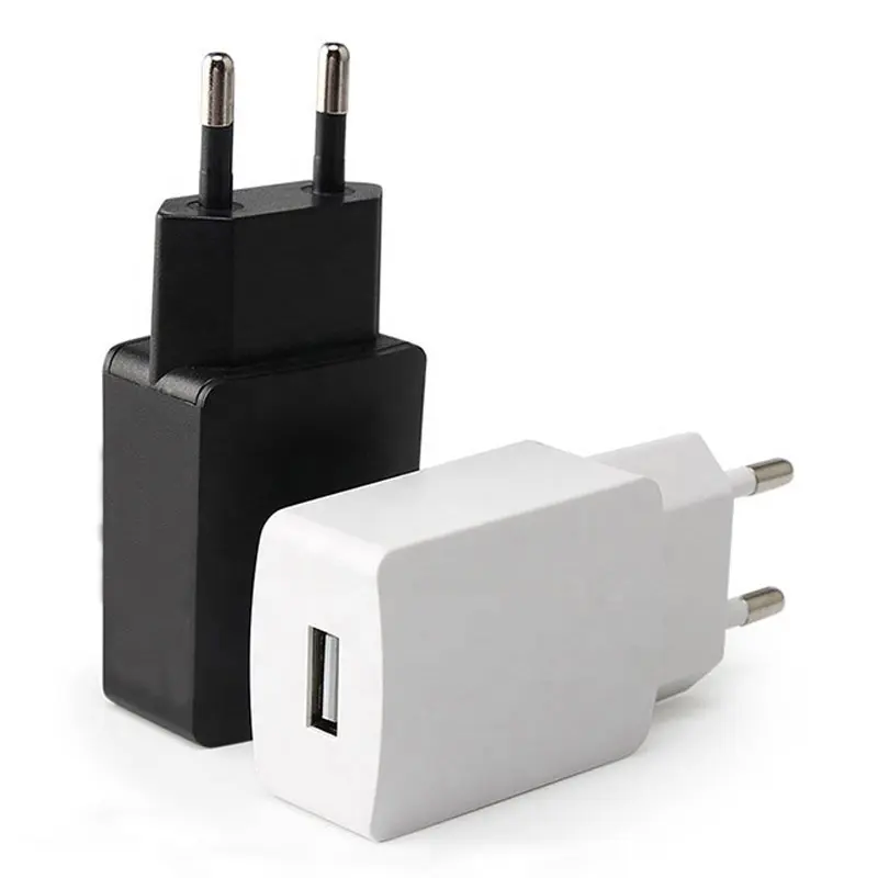 Großhandel CE GS zertifiziert EU Wechselstromstecker 5 V 2 A 10 W USB-Wandladeadapter für iPhone Samsung Mobiltelefone