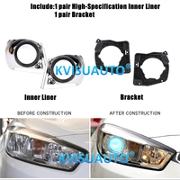 Accesorios de Actualización de Faros Delanteros CQL, Lente Bi-LED Bi-Xenón de 3.0 Pulgadas, Proyector 3R G5 para Chevrolet Cruze 16