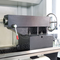 Tour CNC à broche unique robuste à 4 axes CK6180Y de haute précision, à banc plat, pour tournage et fraisage horizontaux