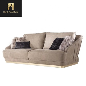 أريكة غرفة معيشة فاخرة حديثة بيضاء مصممة حسب الطلب بتصميم إيطالي - Product Image 5