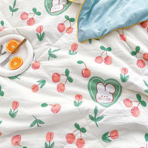 <span class=keywords><strong>Couette</strong></span> d'été en fibre de soja <span class=keywords><strong>Couette</strong></span> douce pour climatisation Quilt_Duvet_Blanket Bed Duvets 150x200 200x230 Lavable en machine - Product Image 5