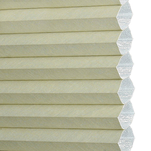 Persianas Motorizadas Inteligentes FORTUNE-Honeycomb, Cortinas Celulares Verticales de Tela de Bambú Eléctricas con Función de Reducción de Ruido - Product Image 1