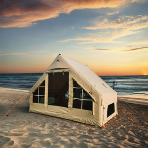 Tente <span class=keywords><strong>de</strong></span> camping gonflable quatre saisons à grand espace Forerunner Tente <span class=keywords><strong>de</strong></span> voyage extérieure coupe-vent en coton imperméable - Product Image 1