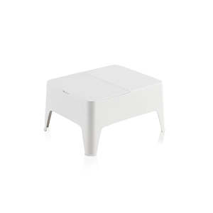 Tavolino Laterale Alaska in Plastica Sostenibile, Pratico ed Ecologico, Piccolo Tavolo da Esterno - Product Image 4