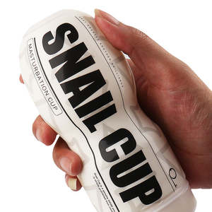 Yeni salyangoz fincan erkek mastürbasyon kupası cilt güvenli yumuşak doku kolay temiz gerçek seks hissediyorum silikon yetişkin seks oyuncakları erkekler için - Product Image 6