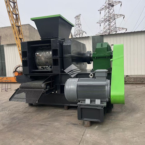 High Efficiency Smokeless Charcoal Making <b>Machine</b> Ball <b>Press</b> for Biomass Charcoal Powder - Product Image 1