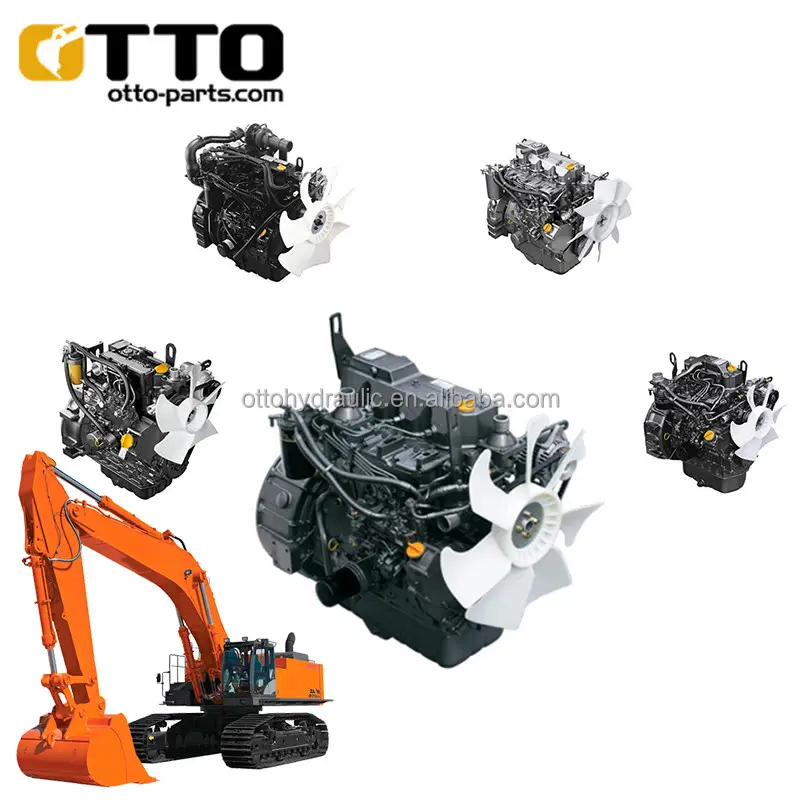 OTTO Engine Assembly Diesel 4TNV94 4TNE94 4TNE98 4TNV98 Machinery Engine Assembly Other Engine Parts For Yan mar Assemble