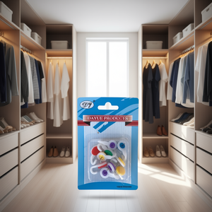 Dayue Plastic Hooks 12Pcs Colorful Novelty Hooks For Clothes Organization - Product Image 2