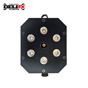 مسدس دخان محمول باليد DELI بقوة 1500 واط وإضاءة RGB، قاذف دخان DJ Cryo، مولد بخار وضباب للحفلات والمهرجانات الموسيقية والنوادي الليلية - Product Image 6