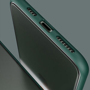 โปร่งแสงMatteกันกระแทกสําหรับ<span class=keywords><strong>Iphone</strong></span> 12 13 14 15 Pro Max 6.7 นิ้วHullen - Product Image 5
