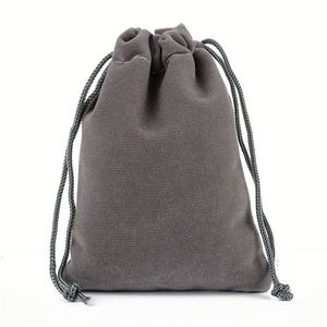 Bolsa de Terciopelo Reutilizable con Cordón, Personalizable con Logotipo, Ecológica, Suave y Cómoda, para Bolsos, Funda Protectora de Franela de Lujo - Product Image 3