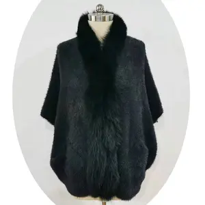 Classical wholesale price warm and comfortable fur jacket female designer hood luxury ladies fox fur coat