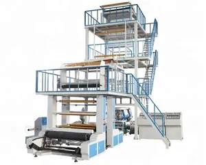 3SJ-2000 automatic high output 3 Multi Layers POF Shrink Extrusion Film Blowing Machine