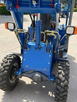 Mini-tracteurs électriques Topsense neufs, chargeurs frontaux compacts auto-chargeurs 400 kg (0,4 tonne)