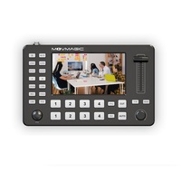 Mezclador de Video con Grabación Multivista Movmagic M1 FHD de 4 Canales con Control PTZ USB3.0 para Transmisión en Vivo y Retransmisión