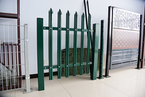 รั้วเหล็กรั้วรักษาความปลอดภัยพร้อมโครงเหล็กคาร์บอน - Product Image 4