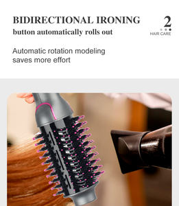 RAF popolare anione ad alta velocità di indurimento del vento e di rotazione automatica a secco modellante <span class=keywords><strong>spazzola</strong></span> ad aria calda con denti a pettine in setola - Product Image 4