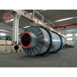 Three Cylinder Mechanical Small Capacity Chemical Industry Circulation Torrefaction Roller Rotary Dryer
