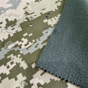 Camo impression tricot imperméable 100 Polyester collé TPU <span class=keywords><strong>polaire</strong></span> épaisseur vêtements de travail trekking chasse veste <span class=keywords><strong>tissu</strong></span> - Product Image 3