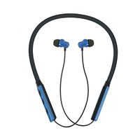 Casque sans fil Bluetooth à tour de cou personnalisé en usine, avec basses stéréo, pour le sport