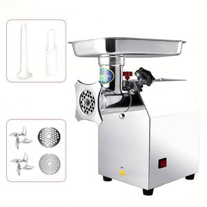 Hachoir à viande électrique commercial Tritacarne, broyeur automatique de viande, nouvelle machine de traitement de la viande en acier inoxydable - Product Image 6