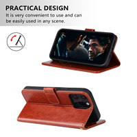 Étui de téléphone portable en cuir PU avec porte-cartes, étui portefeuille pour Infinix Itel P36 P37 P38 P40 P51 P55 P65 P65C P70