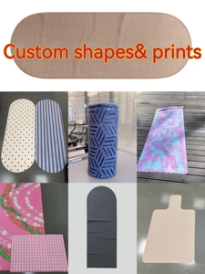 Tikar Yoga serat mikro ramah lingkungan handuk bentuk bulat kustom Logo berbentuk untuk tikar Yoga panas kapsul - Product Image 5