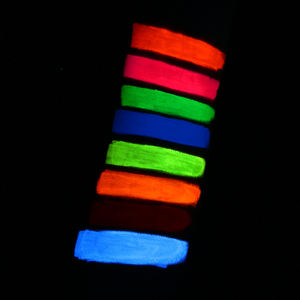 Tube de peinture de visage Fluorescent au néon UV à base d'eau non toxique - Product Image 3