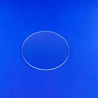 Tube en verre de quartz fondu transparent testé SGS, capable de soudure, avec rapport de laboratoire certifié pour applications optiques et aérospatiales