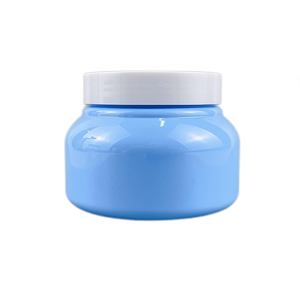 100g 250g 500g Cookie Jar W botella de plastico ith Lid For Food Packaging Custom Pet Cosmetics Packaging Cream jar body butter